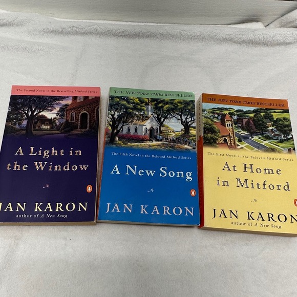 Jan Karon Mitford Series Books Lot of 3 Paperback Excellent Christian Fiction - Picture 4 of 11